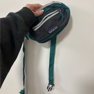 Patagonia Green and Black Compact Backpack